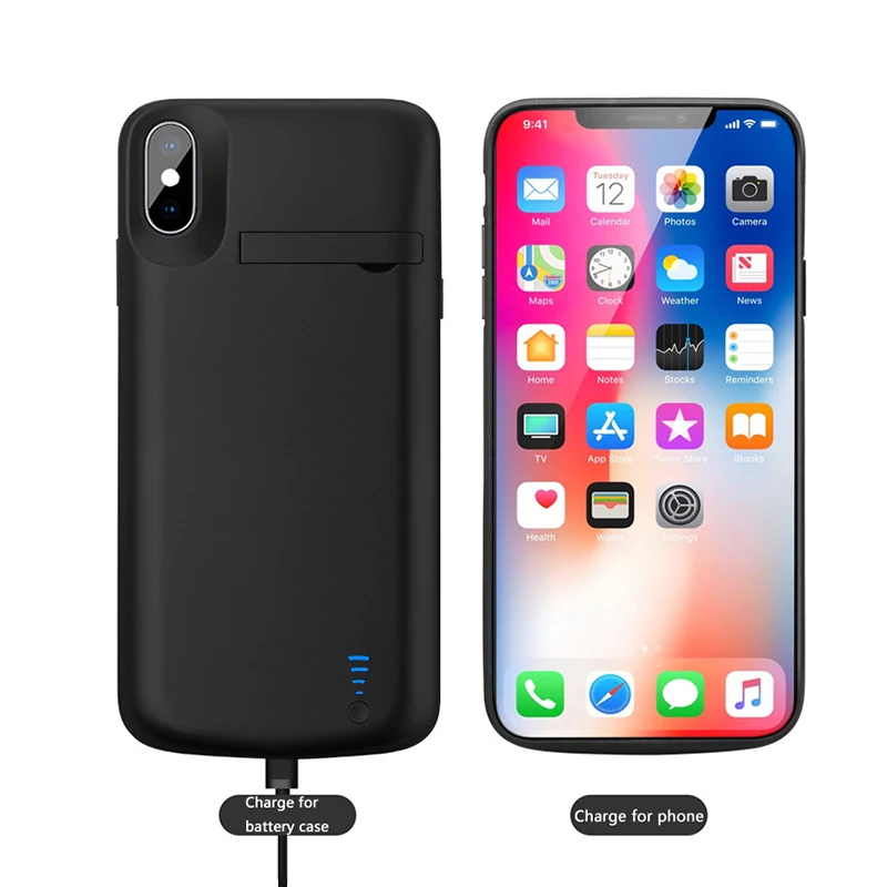 Smukła ładowarka 6000 mAh do iPhone 15 14 13 11 pro max 12 mini XS Max 6 7 8 Plus Zewnętrzne etui na baterie Power Bank