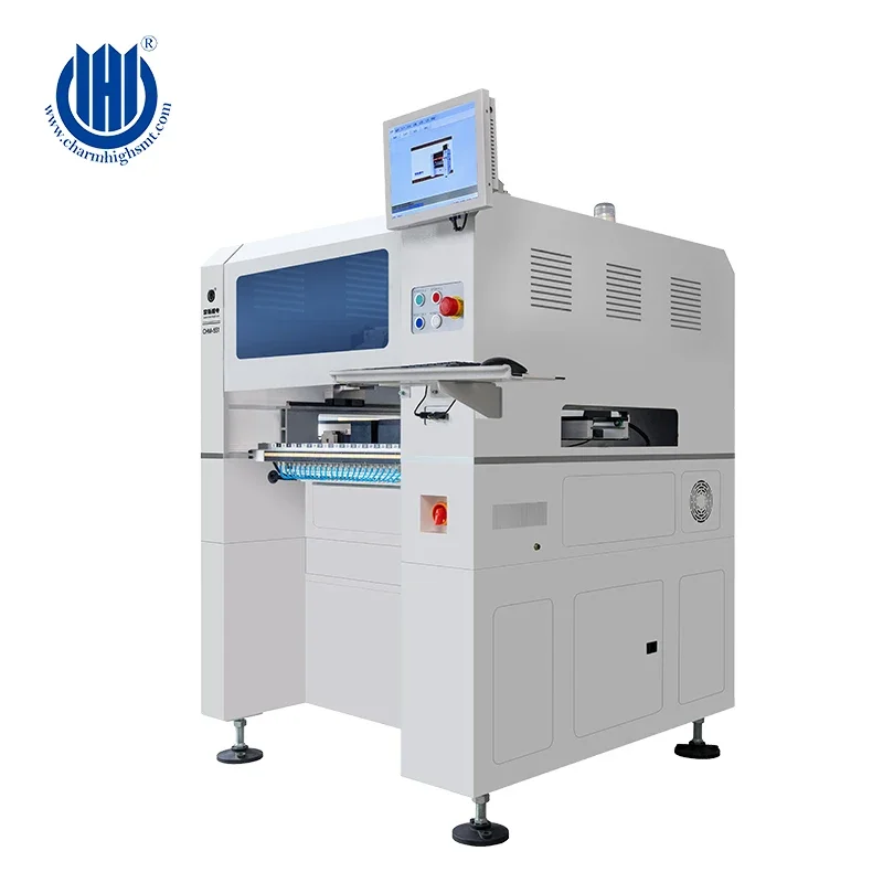 Charmhigh Electronic Products Machinery CHM-551 SMT Pick And Place Machine With 50 Feeder Stacks PCB Making Machines