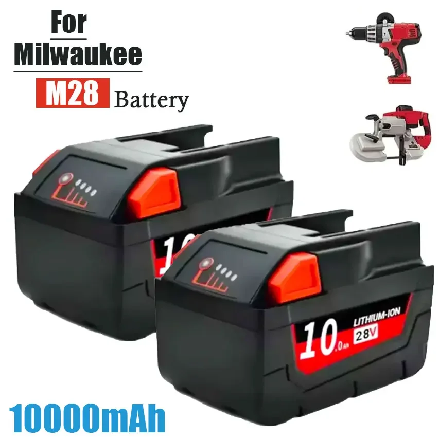 

28V 10.0Ah Li-Ion Battery For MILWAUKEE M28 V28 Power 48-11-2830 28Volt Cordless