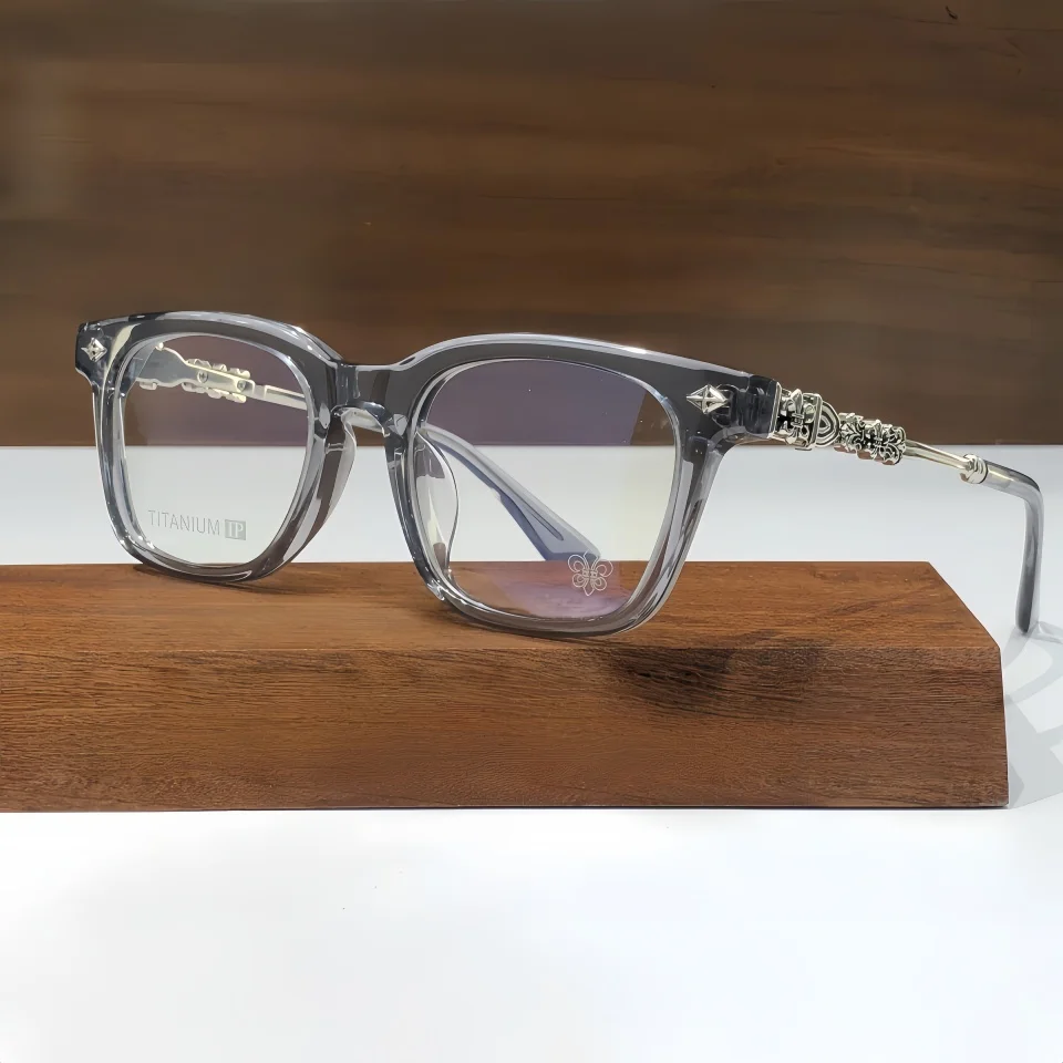 

Women High Quality Fashion High end Brand Customized Eyeglasses Frame Men's Optical Computer Myopia Reading Prescription Glasses