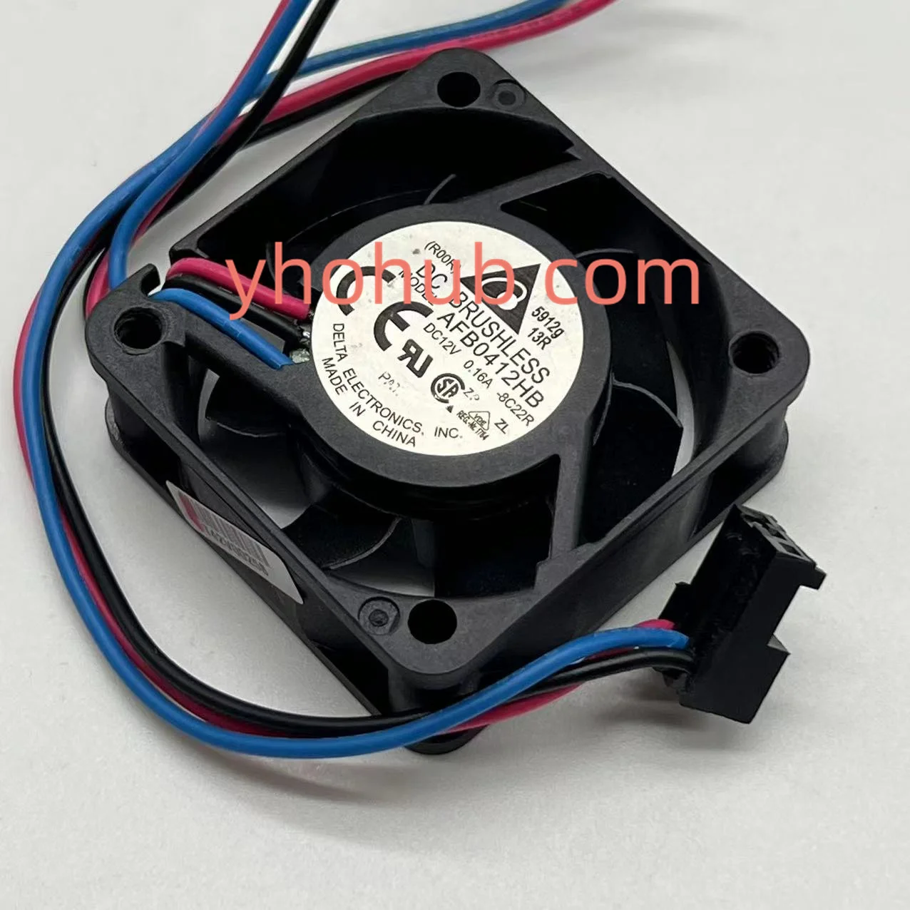 

Delta Electronics AFB0412HB 8C22R Server Cooling Fan DC 12V 0.16A 40x40x15mm 3-Wire