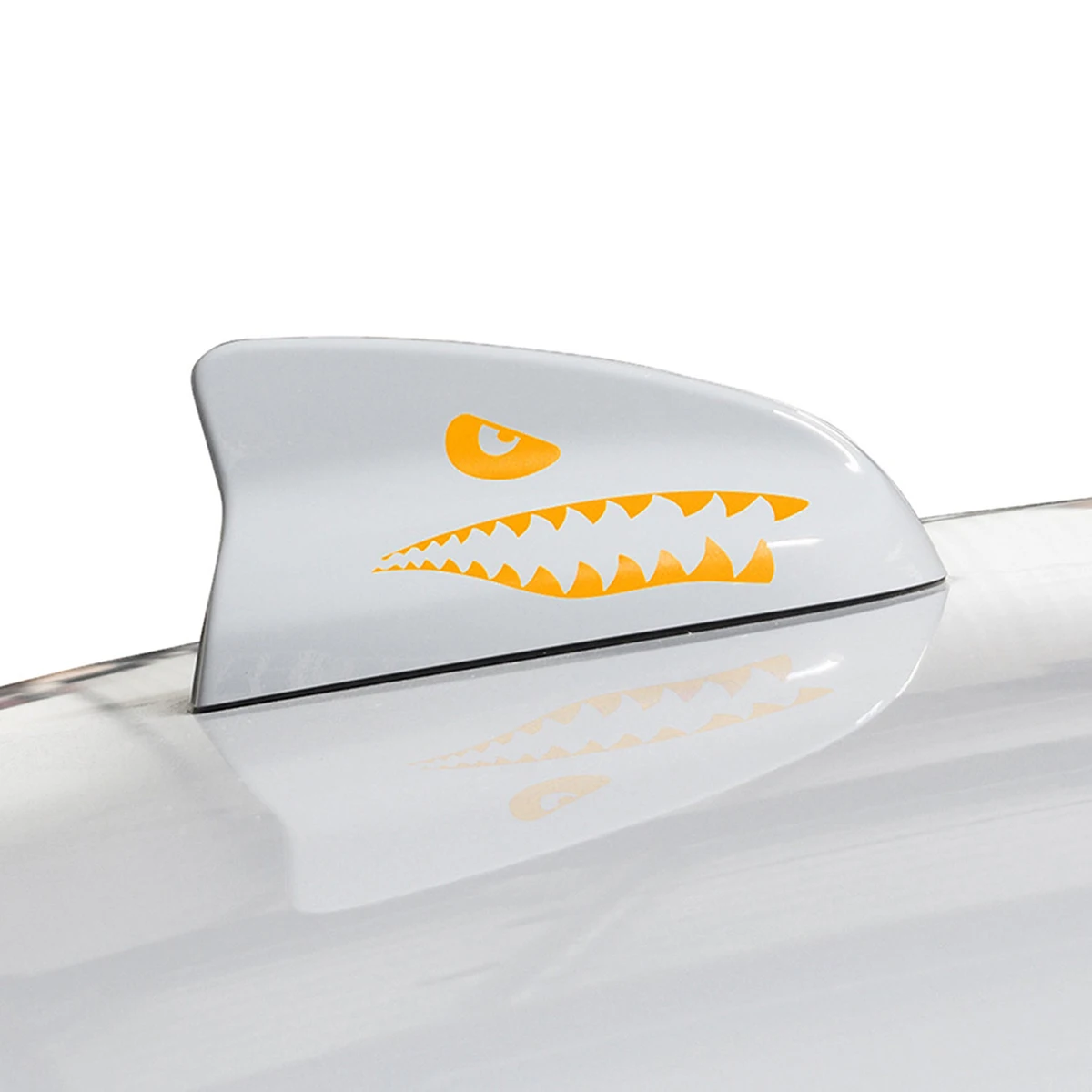 

Cute Antenna Shark Teeth Fin Vinyl Car Decals and Stickers Fits For Dodge Charger/Challenger