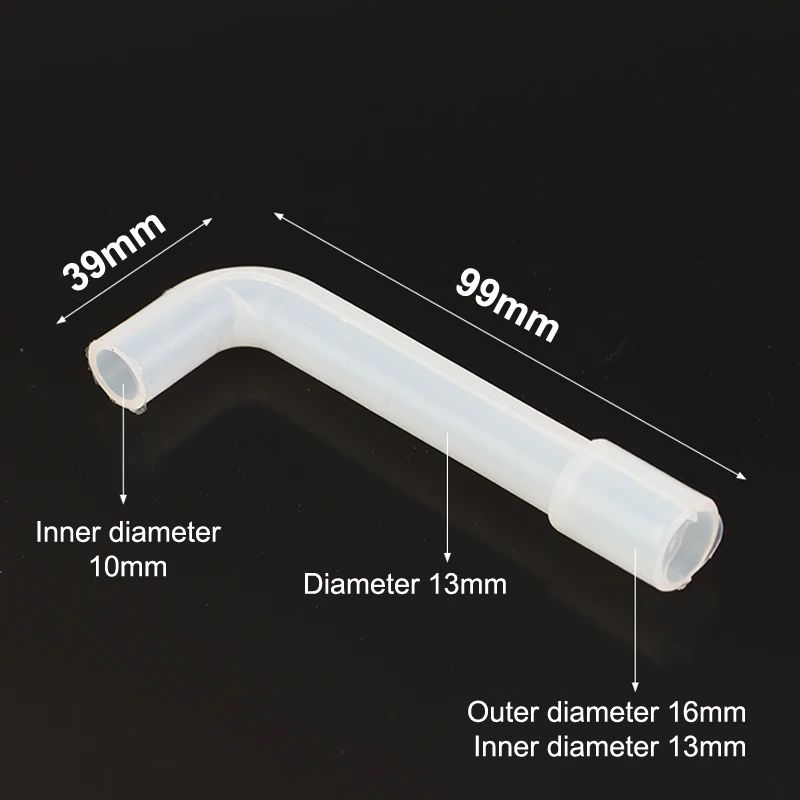 

4# 1pc Water Dispenser Hose High Temperature Hose Silicone Tube Drinking Fountain Interface Hose Water Dispenser Hose