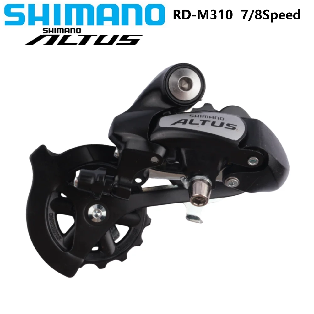 SHIMANO ALTUS RD-M310 desviador trasero 7/8 velocidades 3x7S/3x8S jaula inteligente para bicicleta de montaña MTB accesorios de bicicleta