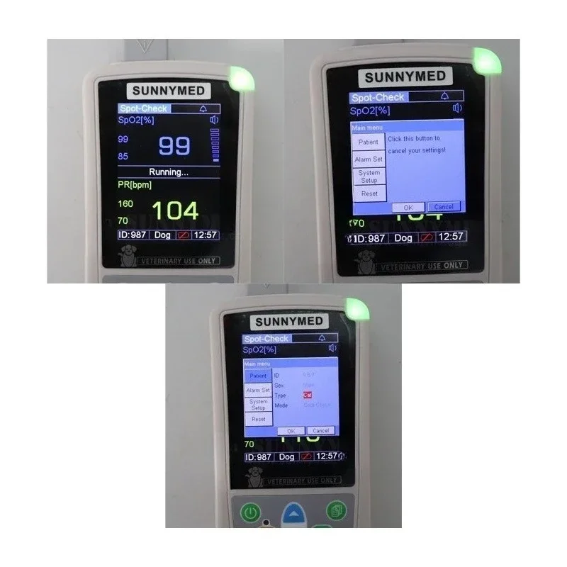 SY-W001N-1All in one animal veterinary Veterinary Oximeter