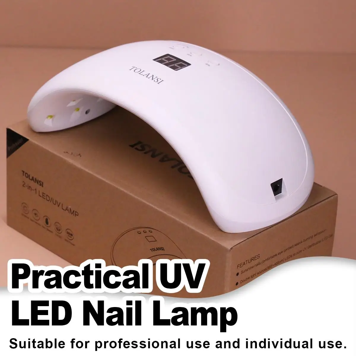 Nail Lamp Us/Eu Plug Uv Art Beauty 36w Digital Screen Hand Powerful Led Gel Machine Dryer Polish Automatic Portable Phototherapy