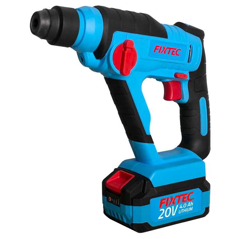 Power Hammer Drill 20V Portable Electric SDS Plus Cordless Breaker Demolition Jack Rotary Hammer With Lithium Battery