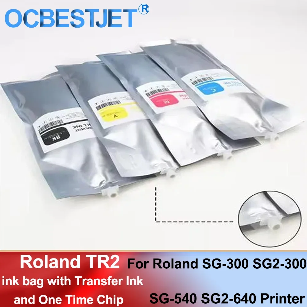 

OCBESTJET 500ml Roland TR2 Ink Bag For Roland SG-300 SG2-300 SG-540 SG2-640 Printer
