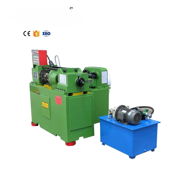 YG Top Quality Steel Bar Bolt Processing Machine Price Hydraulic 4-42mm Thread Rolling Machine