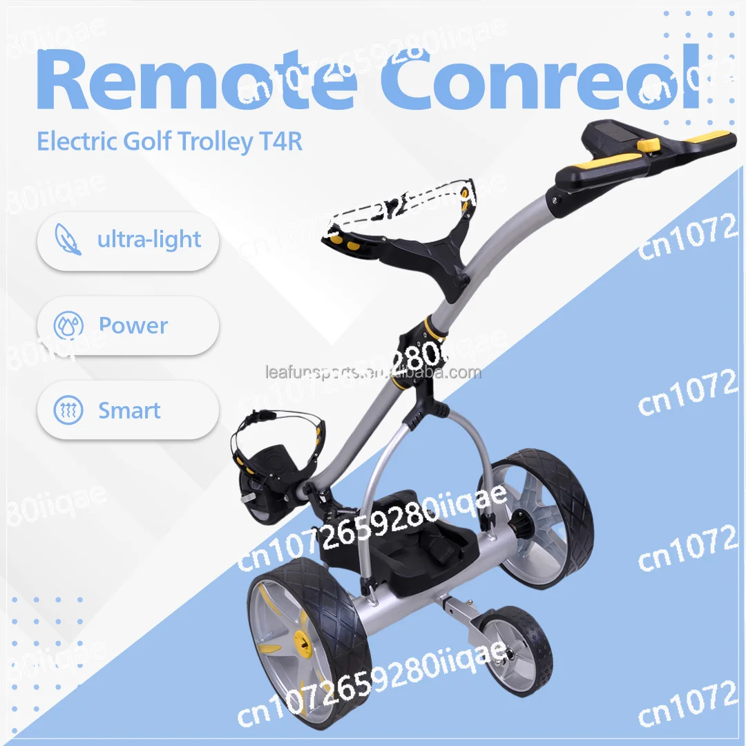 

Fold Remote Control Golf Trolley with 36 Holes Battery ,LCD Digital Handle ,400W High Power Motors with EZ