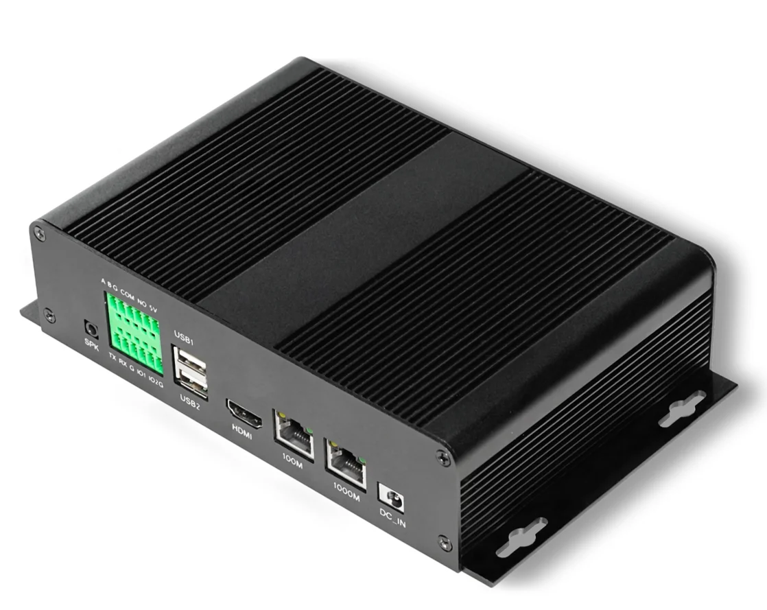 EASY EAI BOX1000 Rockchip RV1126 Quad core USB2.0 WIFI linux RS485 RS232 operating system Fanless Mini PC