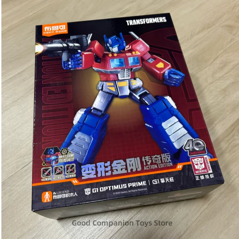 Oryginalne klocki Blokees Transformation G1 Optimus Prime Megatron Building Blocks Legendary Edition Action Figure Model Toys Gifts