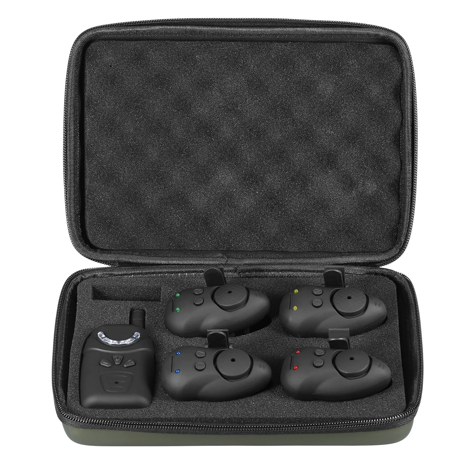 for LIXADA Fishing Bait Alarm Set Portable Case Fishing Bait Alert Set Luminous