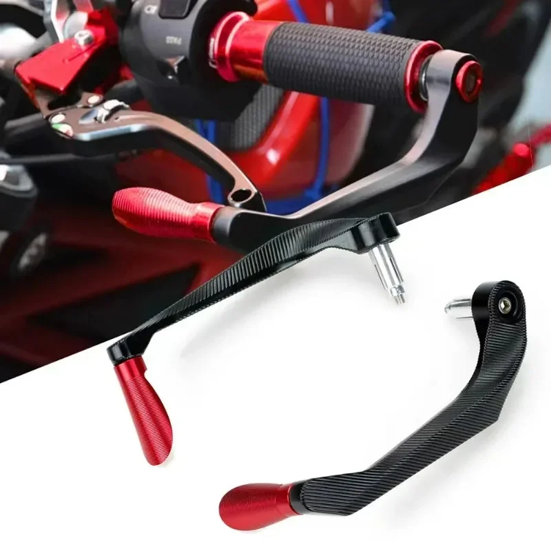 

3D Engraving Universal 7/8" Handlebar Protectors for Motorcycle Scooter Mountain Bikes Brake Lever Guard CNC Aluminium