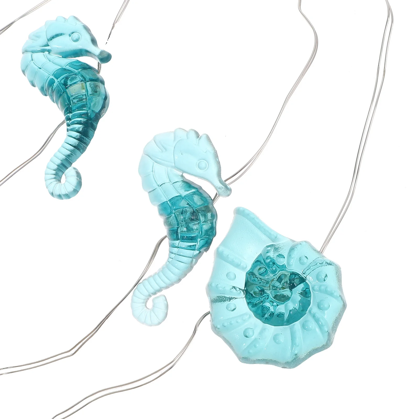 نجمة البحر قذيفة سلسلة ضوء المحيط تحت عنوان Led مصباح الساحلية ديكور الحفلات للمنزل حديقة مهرجان لوازم الديكور #2