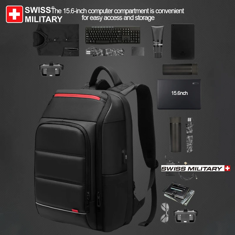 Travel Anti Theft Backpack Men Business Backpack School Expandable USB Bag Large Capacity 15.6 Laptop Waterproof Backpack Bag