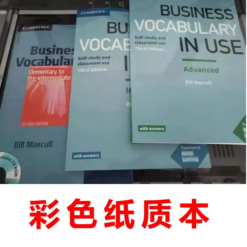 Iron Ring Colour Printing English Book Cambridge Business Vocabulary In Use Collection Books Advanced English Grammar Textbooks