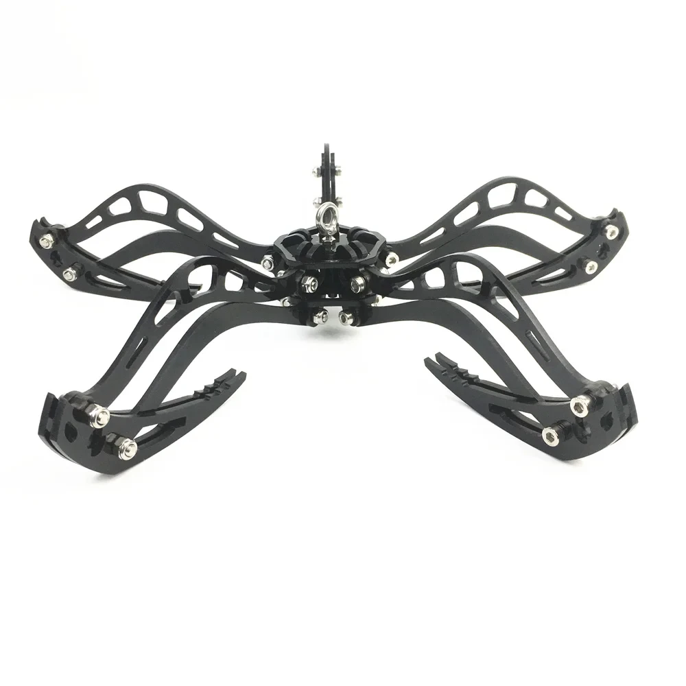 Aço inoxidável Garra Manipulador para Drone, Robot DIY Kit, Mantis Hook Gripper, Grasping automático Set para Quadcopter Rescue System