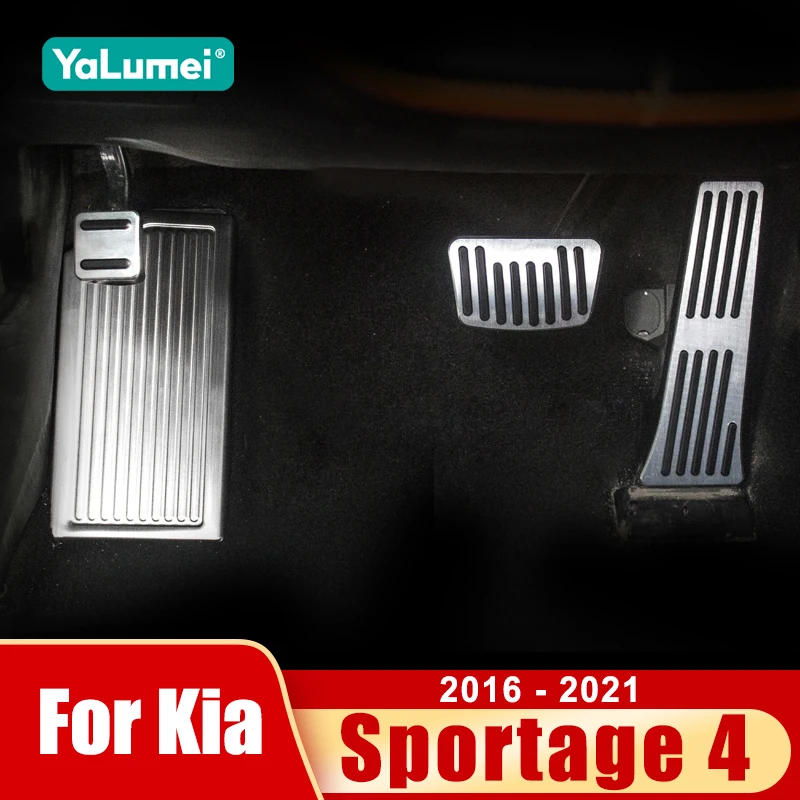 Für Kia Sportage 4 QL 2016 2017 2018 2019 2020 2021 Auto Fußstütze Gaspedal Bremspedal Abdeckung Nicht-slip Pad Zubehör