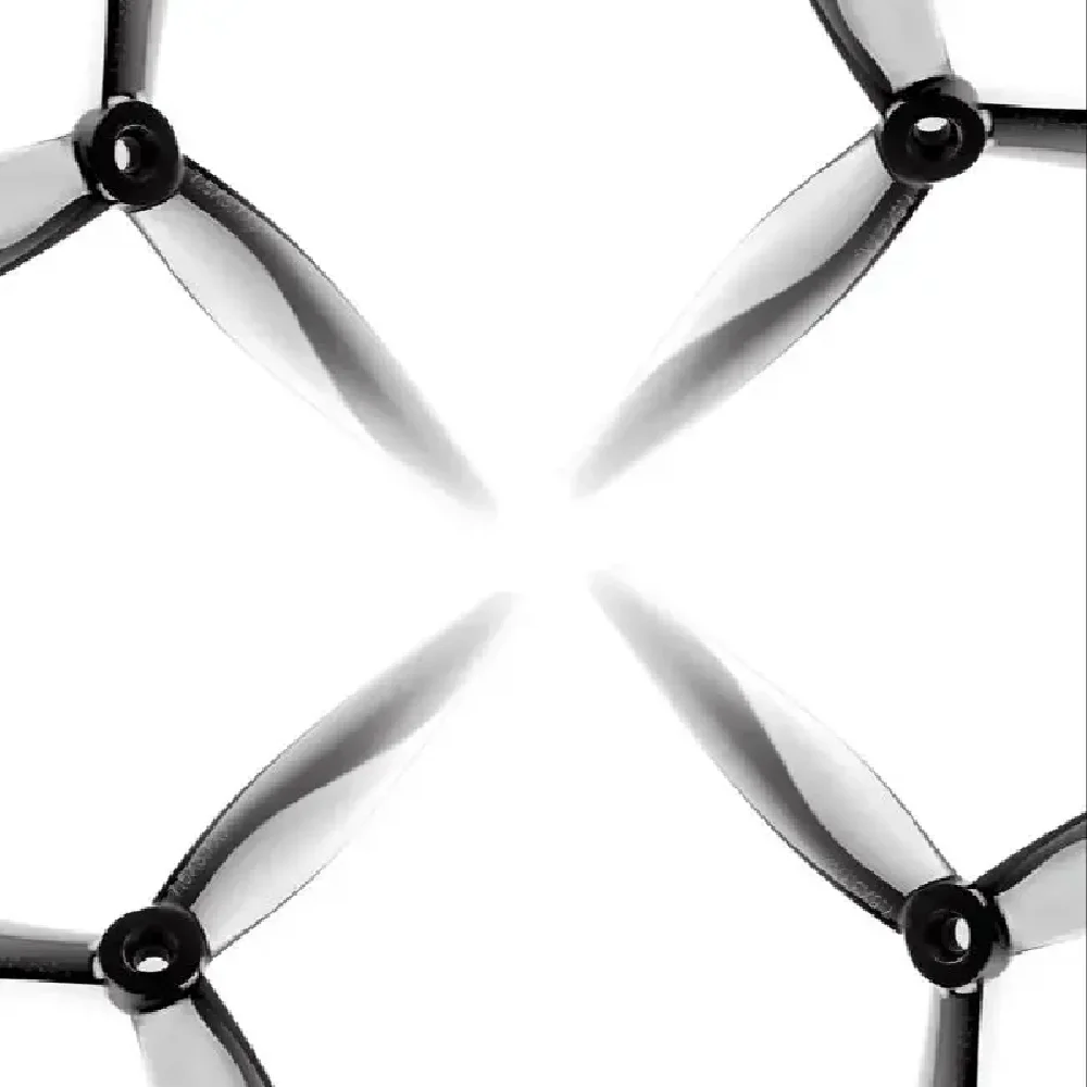 Hqprop 7.5x3.7x3 رمادي فاتح 2cw 2ccw 7.5 بوصة 3 شفرات مروحة كربونات بولي لمحرك بدون فرش Fpv Racing Rc Drone #2