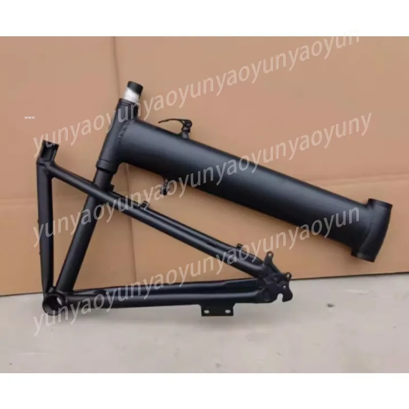 26/27.5-inch Folding Mountain Bike Frame Made of Aluminum Alloy, Compatible Assembled Bicycles