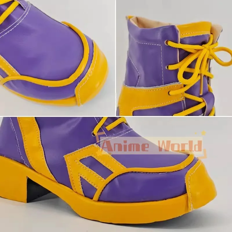 Gioco KPop Demon Hunters HUNTR/X Zoey Scarpe Cosplay Festa di Carnevale di Halloween Comic-con Scarpe da gioco di ruolo Bambini adulti