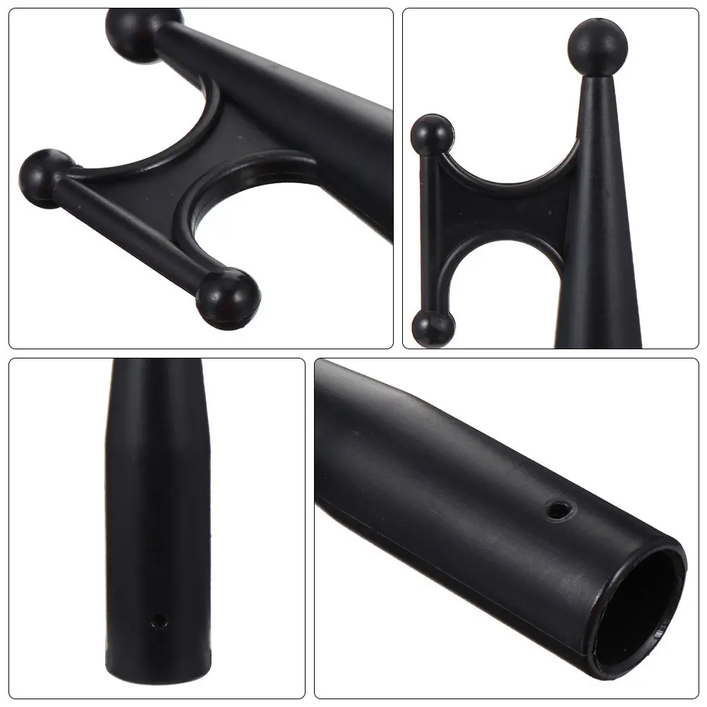 2Pcs Versatile Nylon Boat Hook End Replacement for Boats Homes Gardens Stores Schools Docking Anchors Ropes 28Mm Telescopic