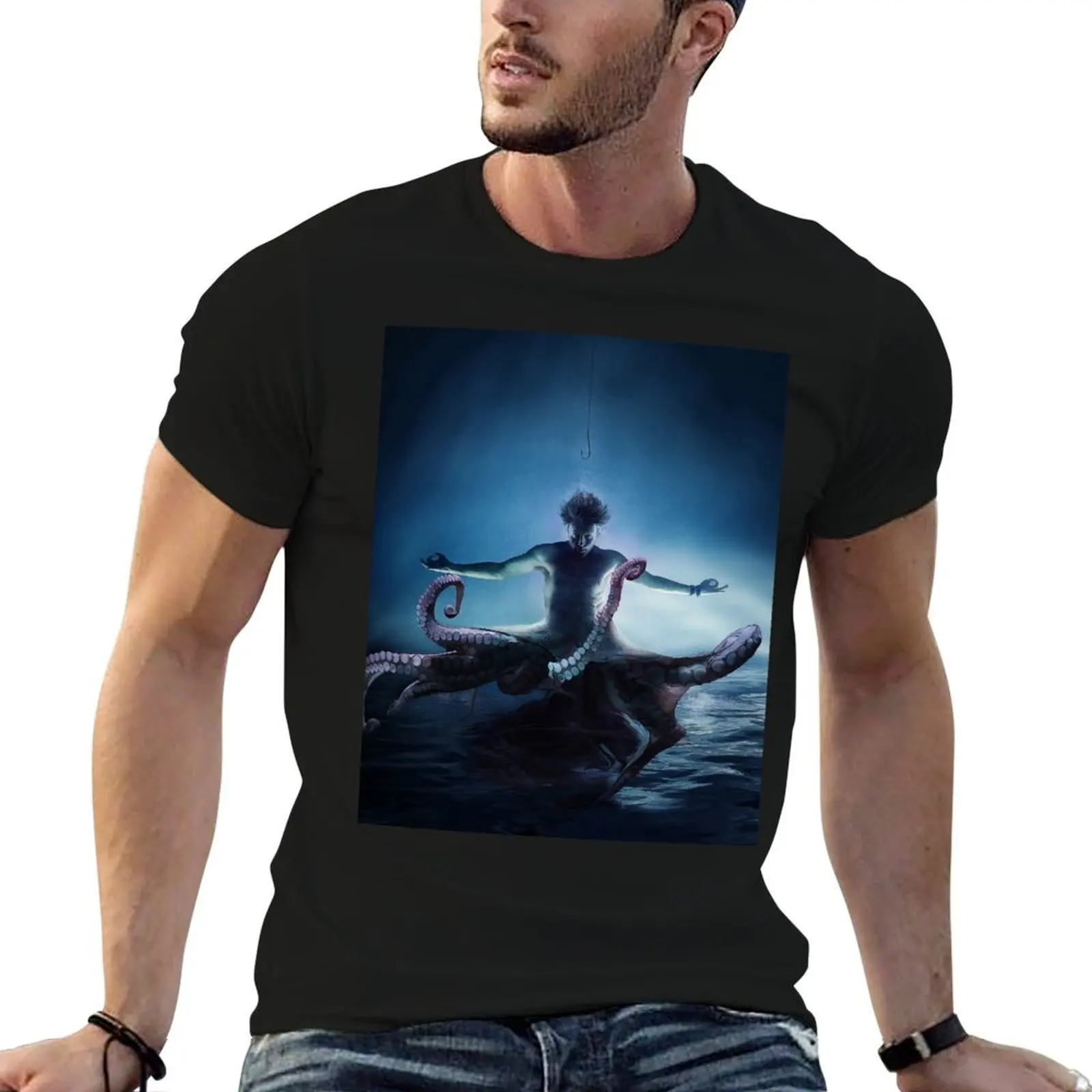

Under the Sea [Octo!Hanni] T-Shirt t shirt man casual t shirts for man cotton funny funny t shirts dark humor T-Shirt