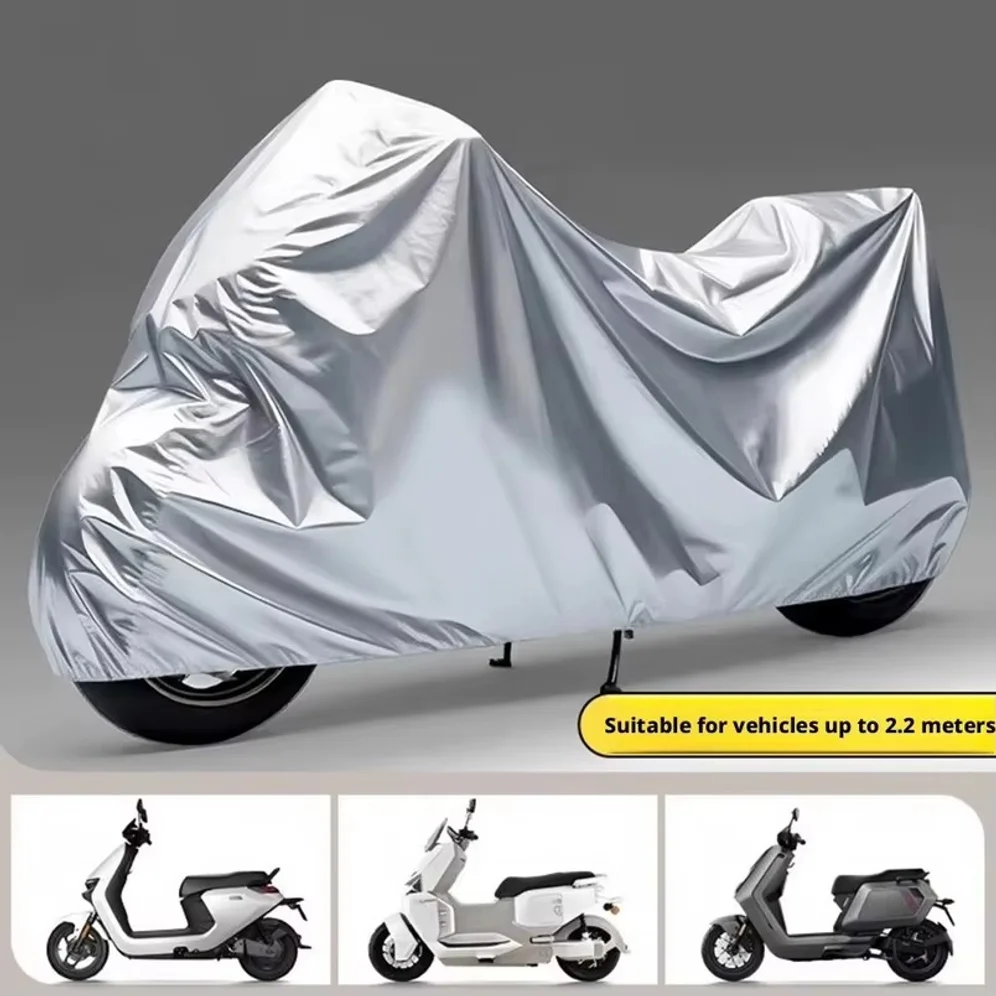 Motorcycle Electric Scooter Cover Waterproof Dustproof UV Heat Protection Rain Shield Cover