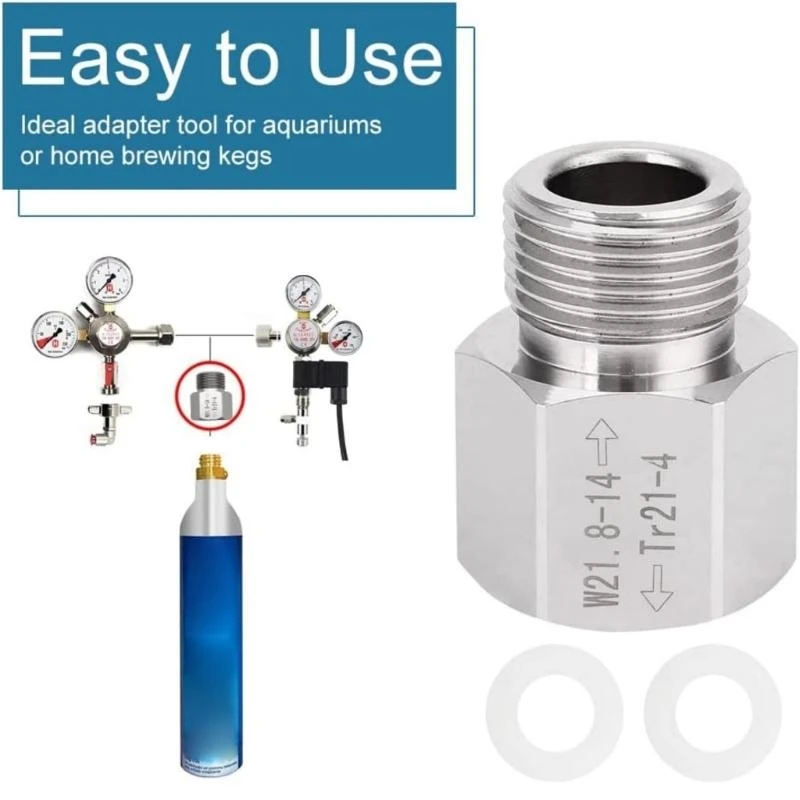 CO2 충전 어댑터 병 리필 어댑터 소다 기계 커넥터 병