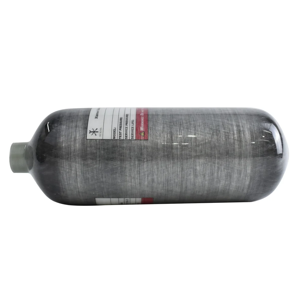Imagem -06 - Tuxing-tanque de Mergulho o Cilindro de Fibra de Carbono Garrafa de ar para Mergulho Rosca M18 1.5 4500psi 300bar 2l de Alta Pressã