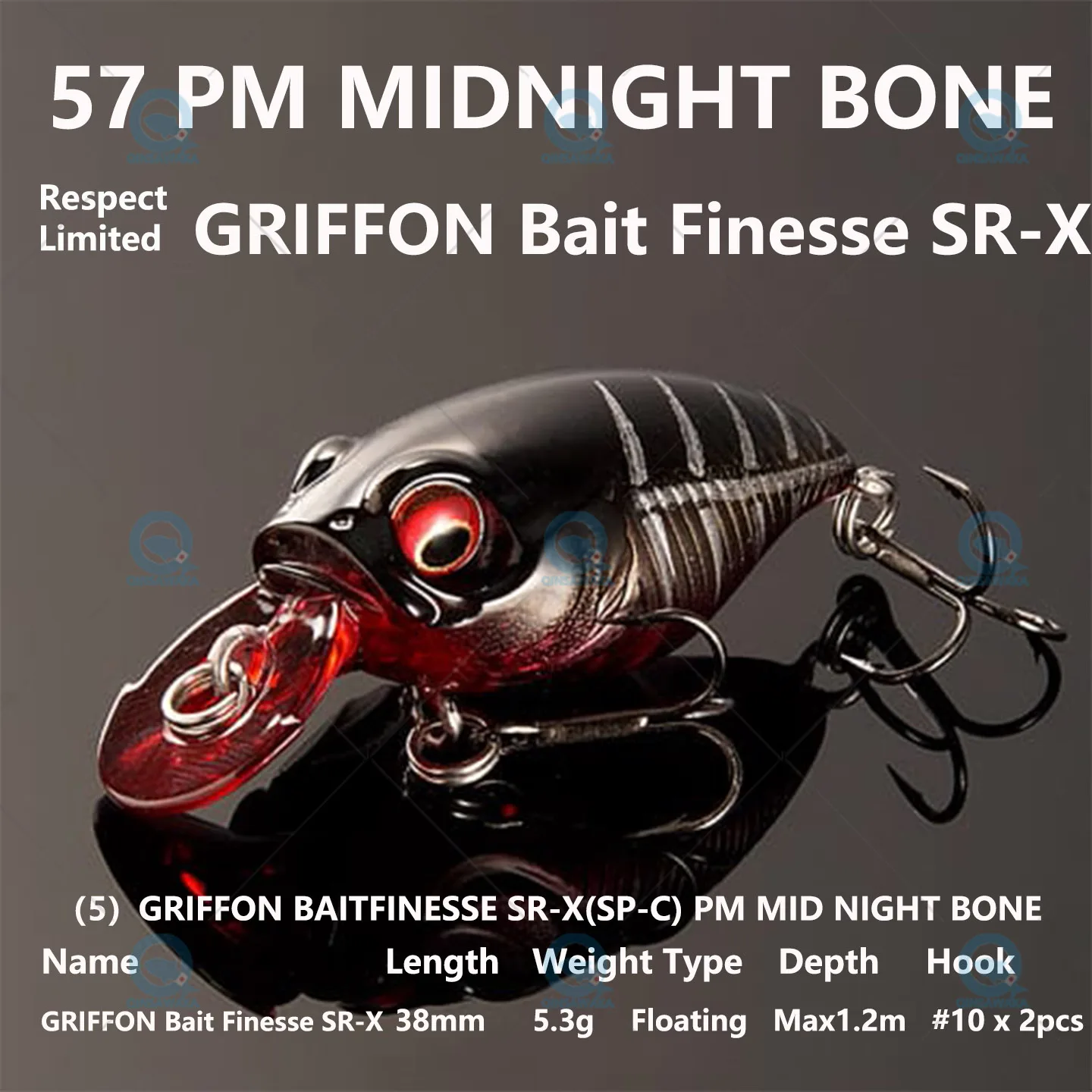 2024.1 NEW PM MIDNIG BONE JAPAN Megabass Limited COLOR RESPECT 57