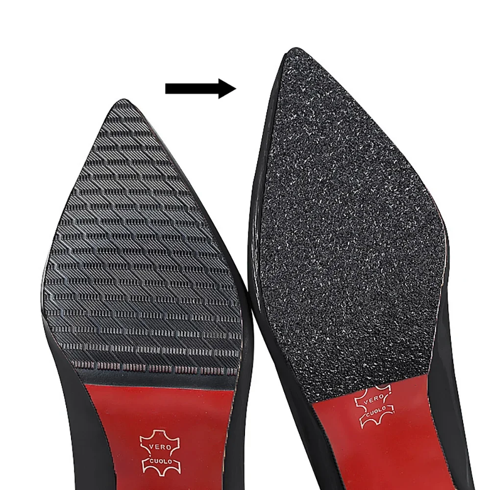 100 cm hochviskose Sohlenschutzaufkleber für gedämpfte Schuhe, selbstklebende, wasserdichte, rutschfeste, verschleißfeste Außensohlen-Einlegesohlen für Damen – Detail 19