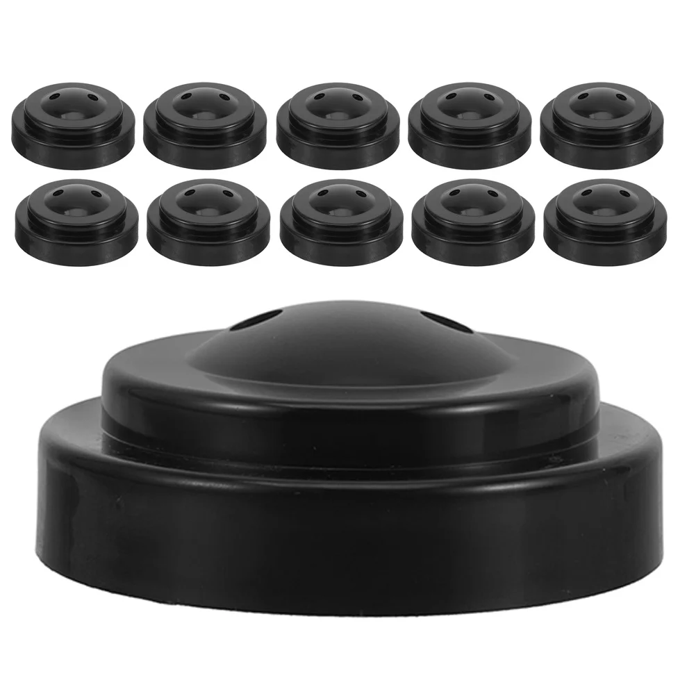 

12Pcs Desk Flag Holder Stable Round Flagpole Base Compact Mini Flag Stand Table Office Desktop Flagpole Mount Holes 2.48