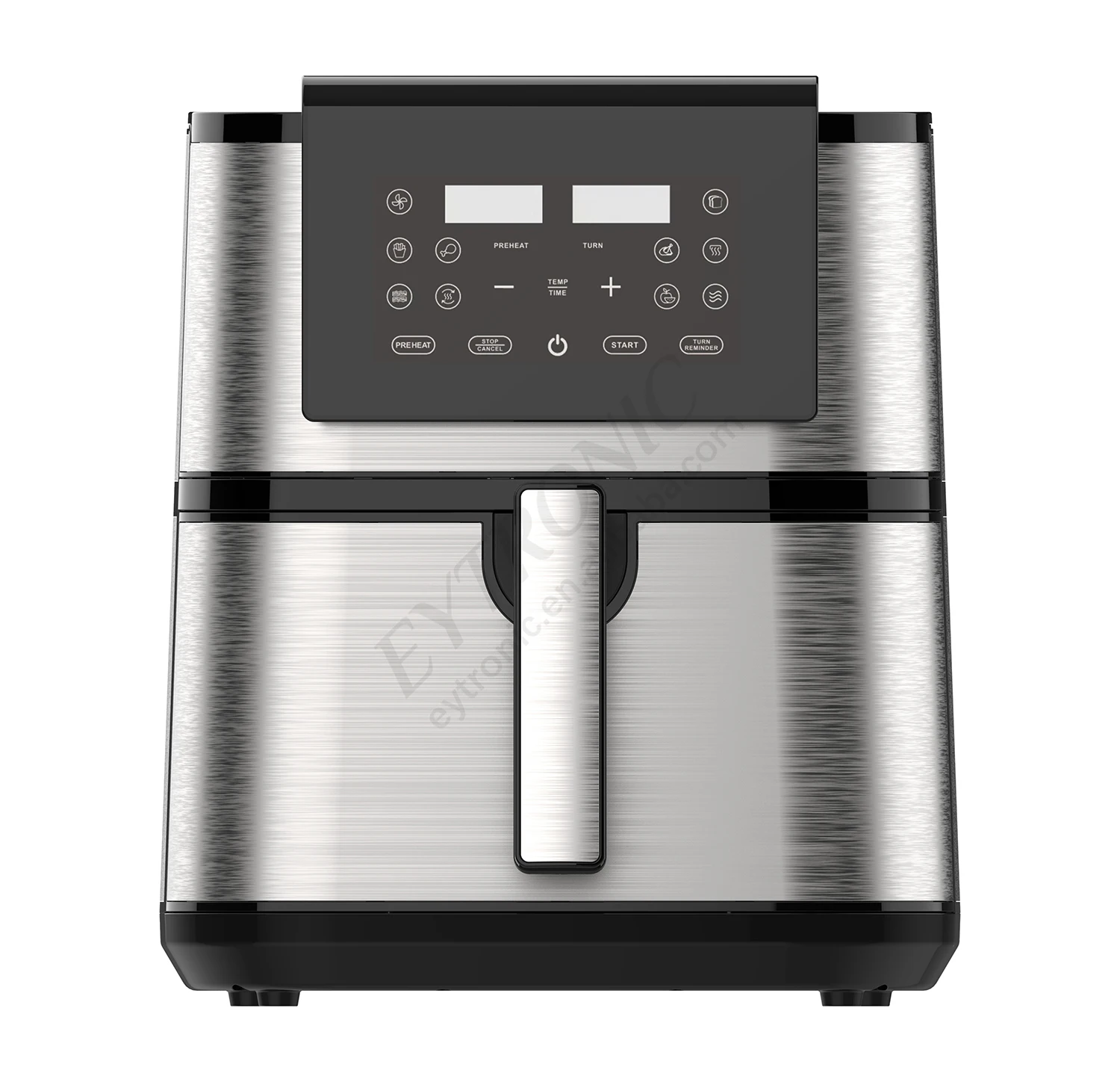 

2026 New Model Multi-functionalAir Fryer Full Stainless Steel Body Wholesales Small Home Kitchen Appliance Oil-free Electric Dig