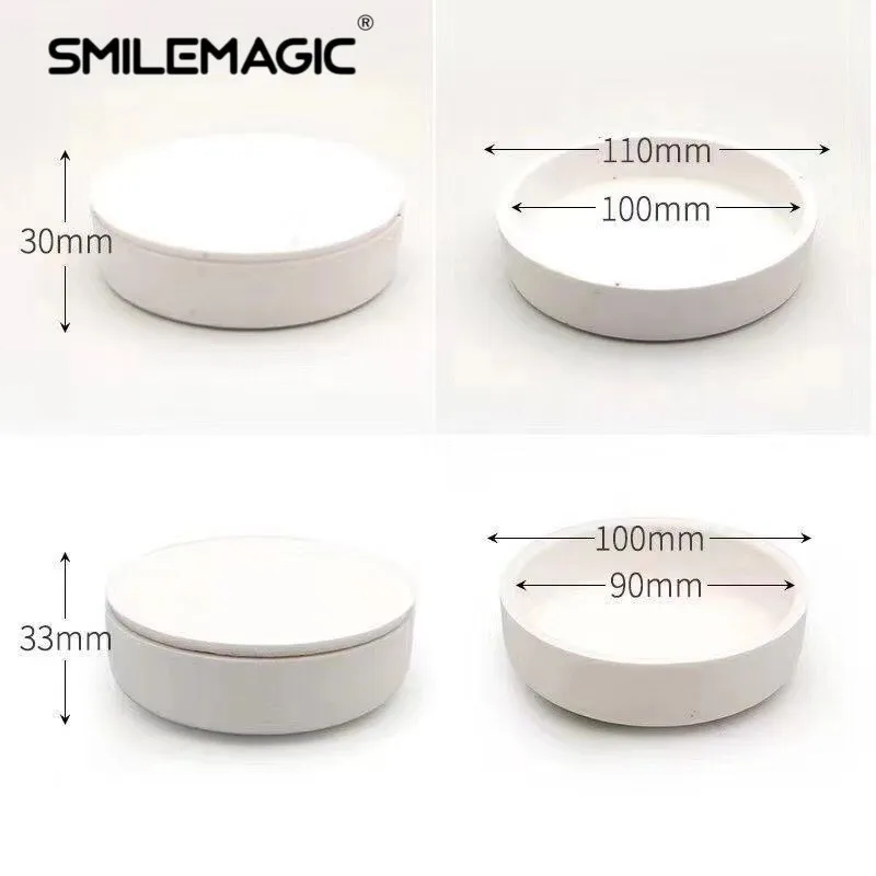 Dental Sintering Tray Lab Material Crucible For CADCAM Zirconia Sinter Furnace Dental Bowl Sagger