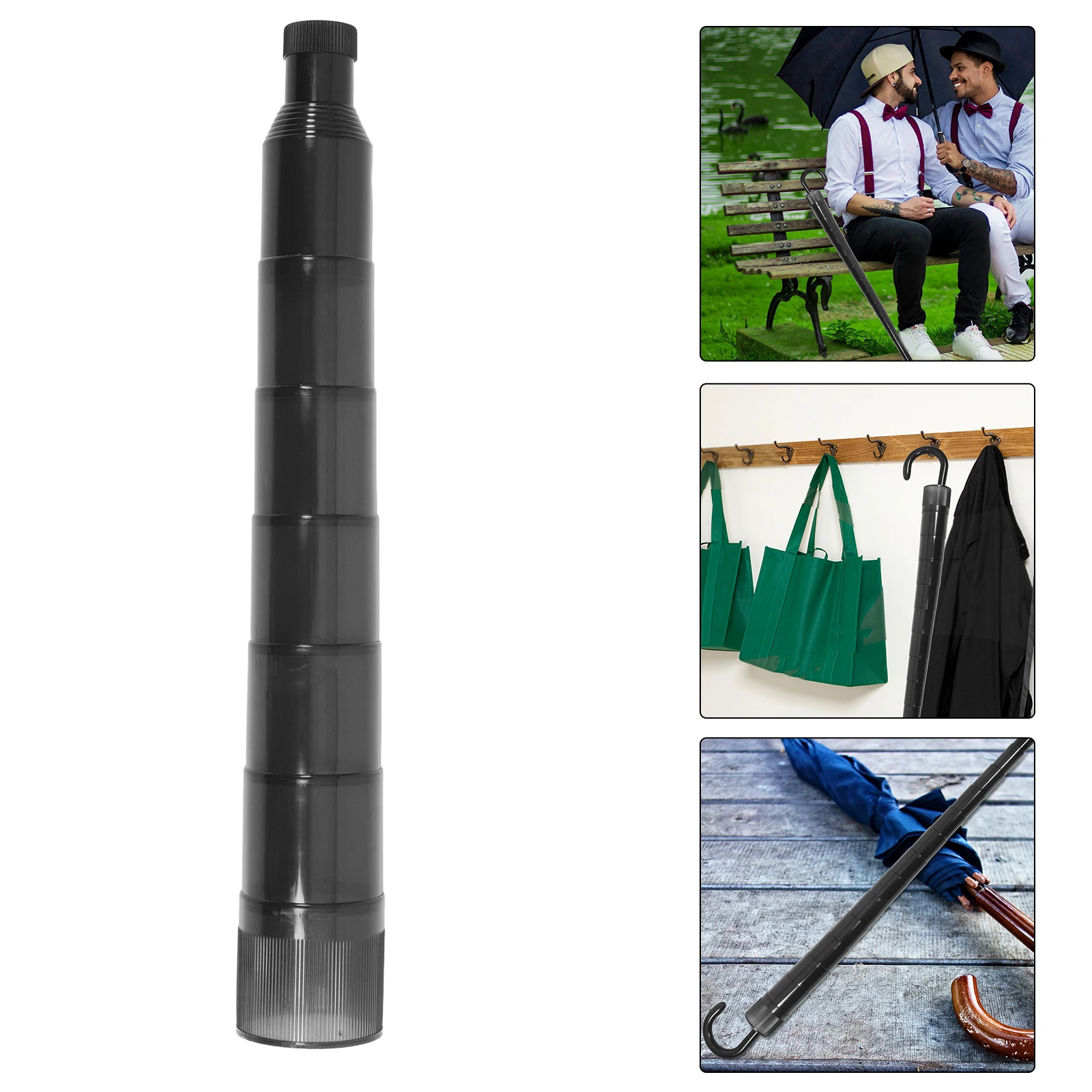 

Waterproof Car Cover Long Handle Large Size Umbrella Cover Retractable Black Non Drip Reusable Telescopic Storage