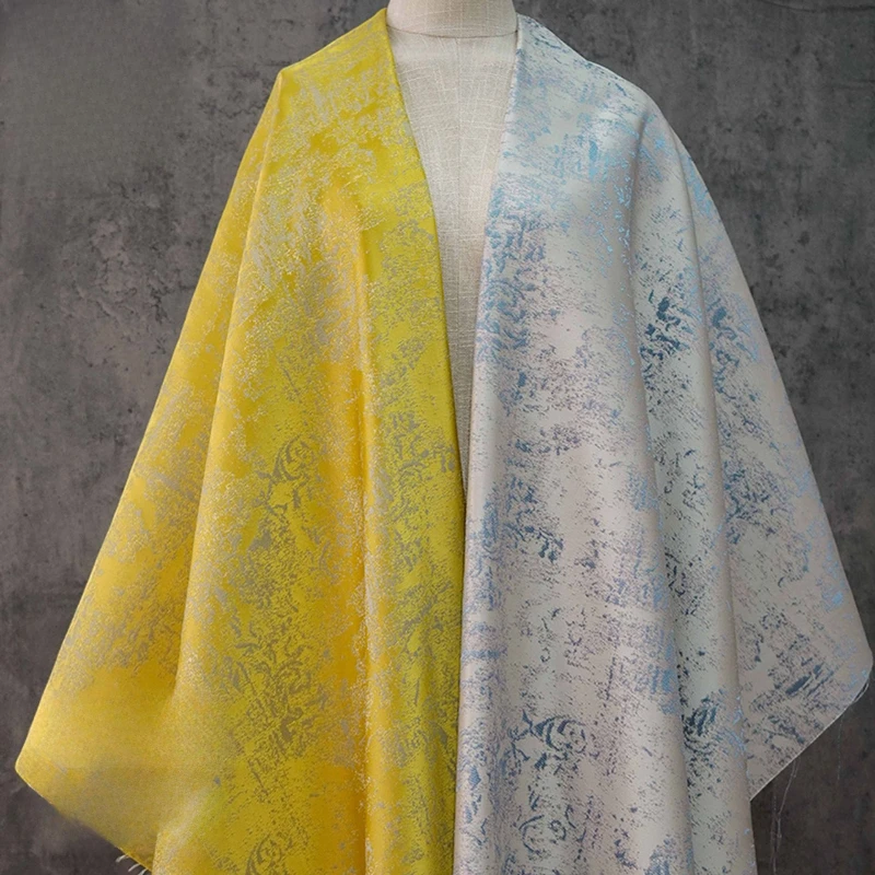 

Минималистичная тканая ткань для платья для женщин, сумки-подушки с абстрактным принтом, куртка, текстиль, жаккардовый декоративный материал, однотонный, элегантный