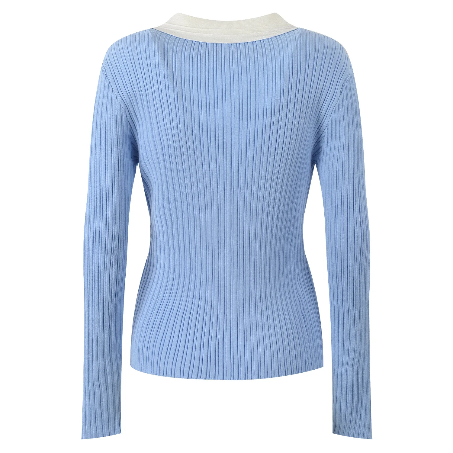 ZJYT 2024 Fashion Autumn Winter Cardigan Knitted Sweaters Women Long Sleeve Color Block Knitwears Female Tops Jersey Mujer