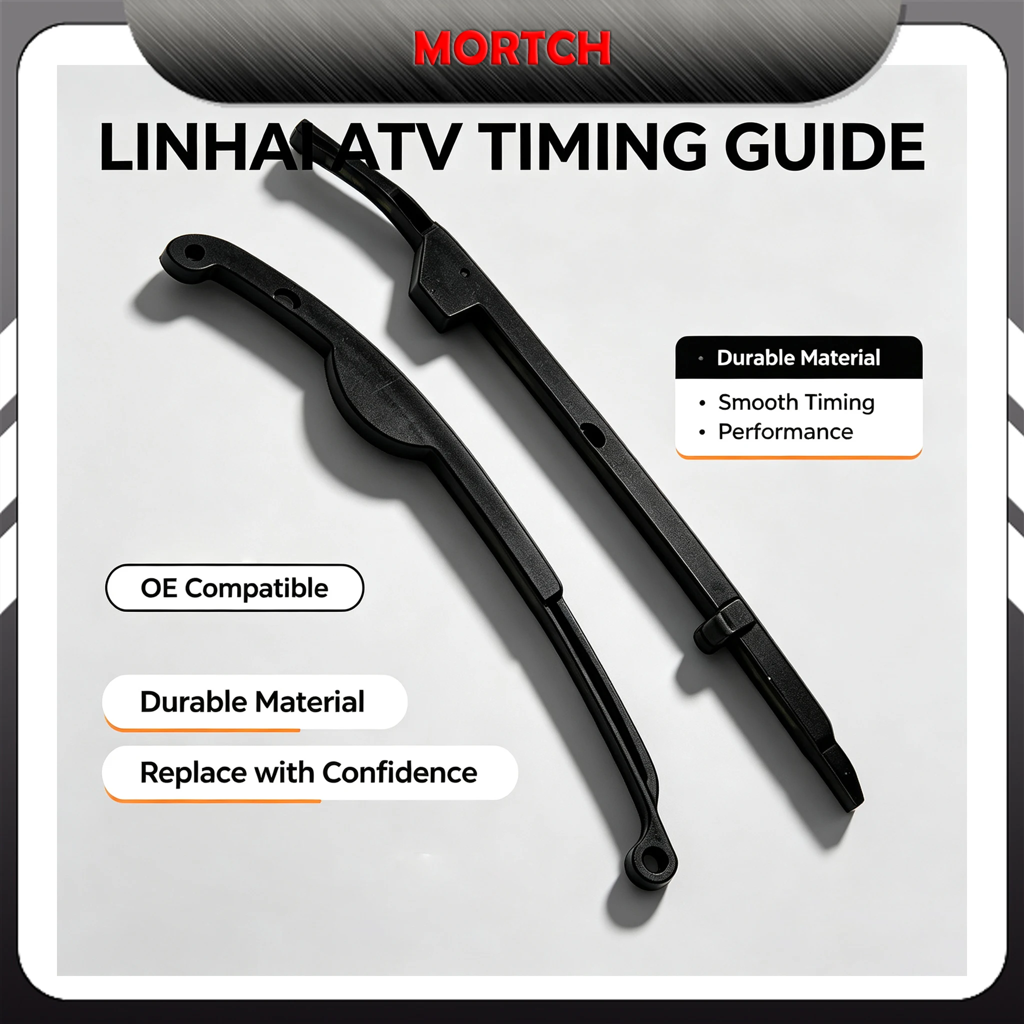 Prevent Chain Skip Reduce Noise Cam Chain Tension Guide 22713 22714 For Linhai YP250 Aprilia Benelli Yamaha