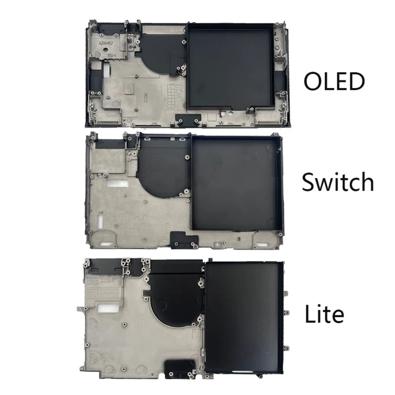 

Игровая консоль передняя рамка средняя металлическая крышка для OLED/LITE/переключатель внутренняя часть держатель батареи теплоотвод-оболочка