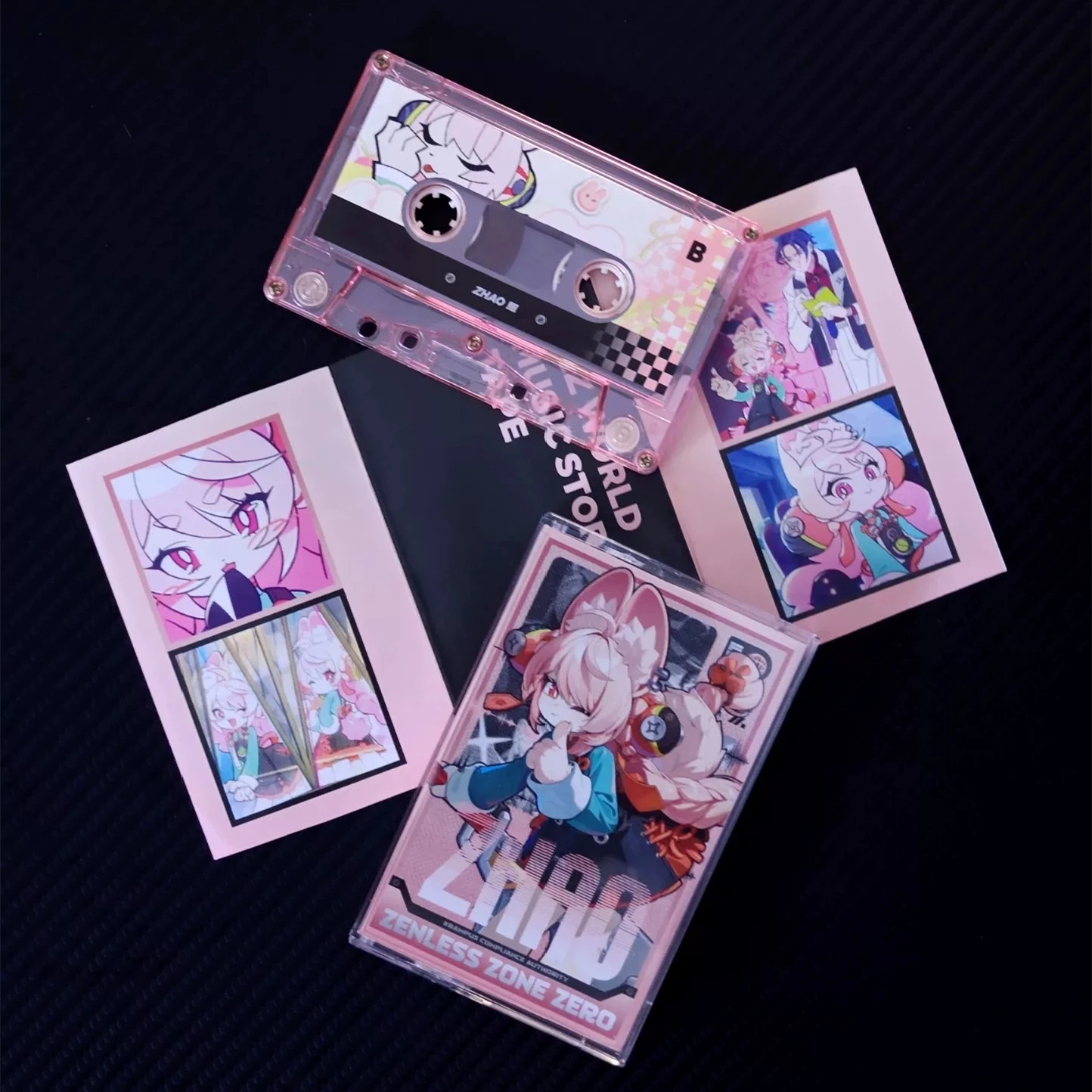 キムジュンソトレカセット Game Zenless Zone Zero Zhao Music Tape Ohzora Naomi OST Album