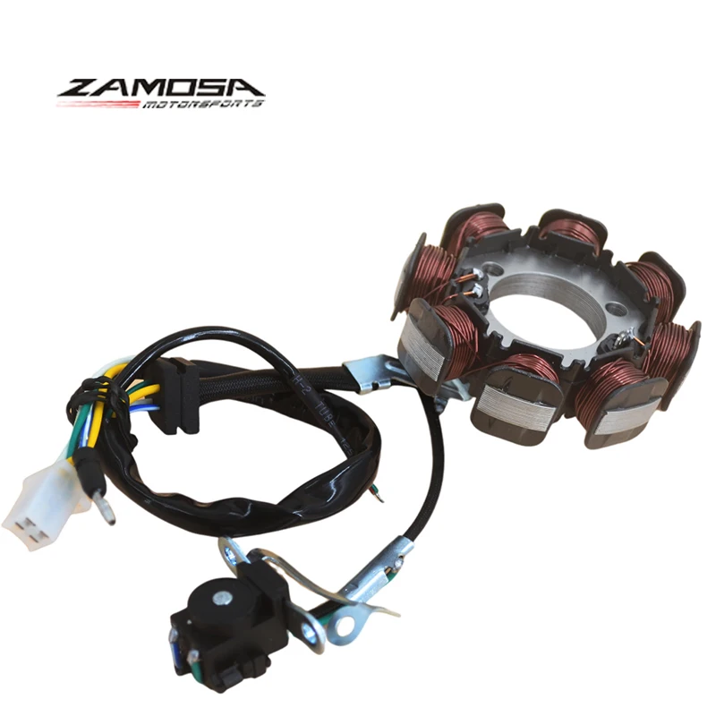 

TITAN 02-04 DC 8 Pole Motorcycle Generator Megneto Stator Coil for TITAN 02-04 DC 8 Pole Motorcycle Stator Coil