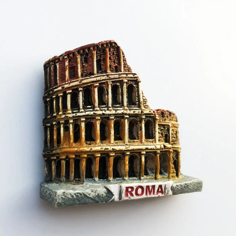 Italie Fridge Magnets Italy Rome Sicilia Siena Florence Colosseo Tourism Refrigerator Magnets Souvenir Home Kitchen Decoration