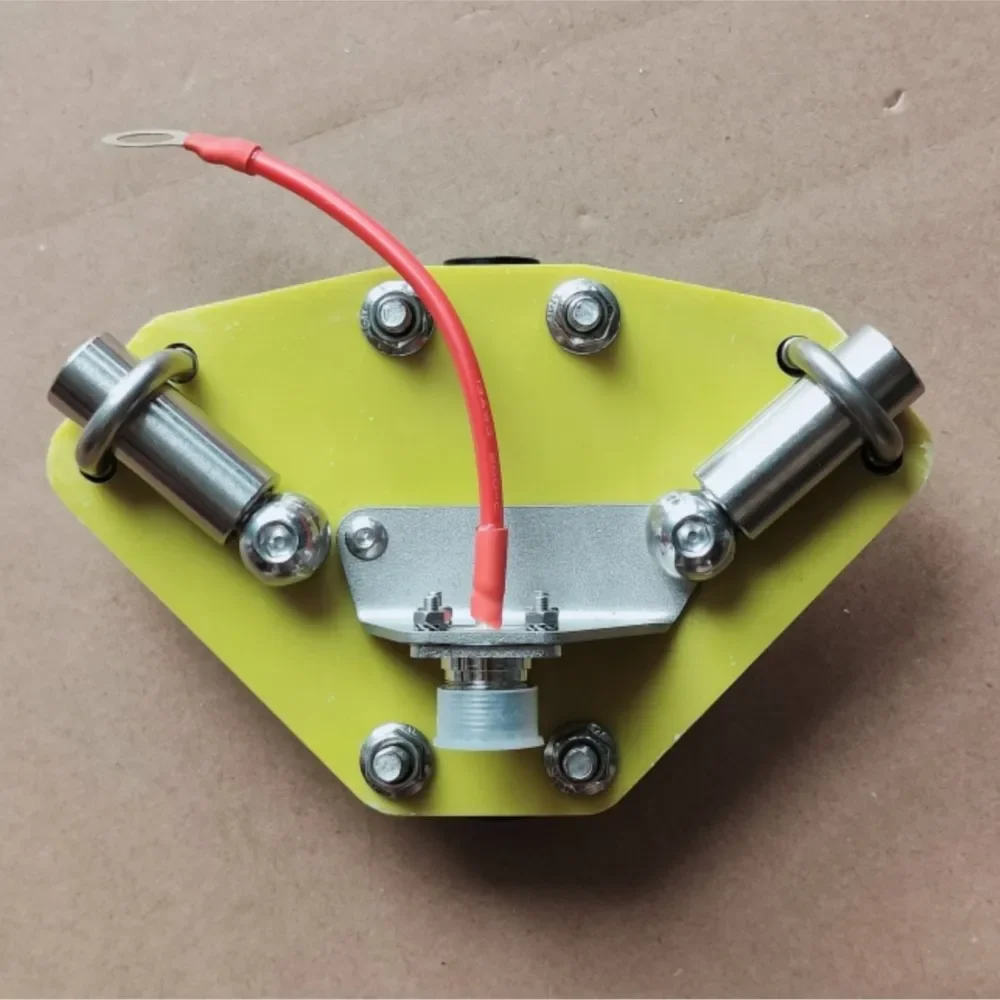 Positive V Antenna Base Socket For HF Shortwave Antenna Support Tripod Light Stand Thread M10 5.6m antenna SO239
