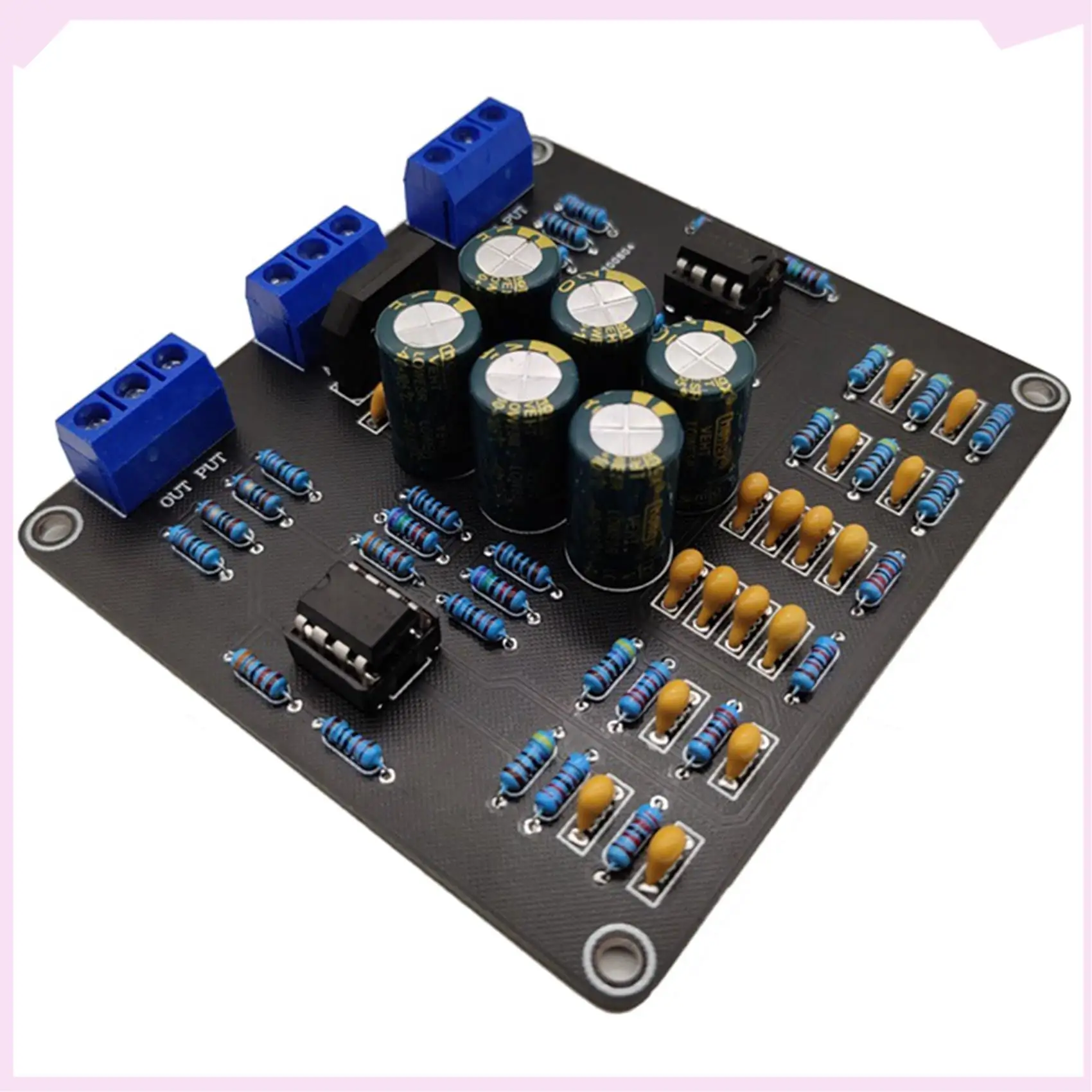 B24B 2X Scheda preamplificatore Hifi Accessori per amplificatori di potenza Hifi Amplificatore di potenza Preamplificatore Scheda di sintonizzazione Pannello frontale