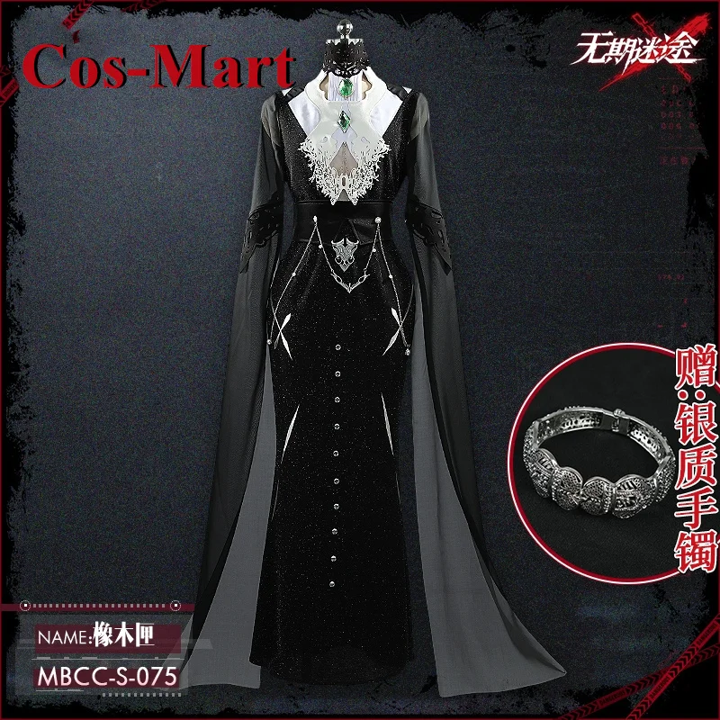 Cos-Mart-Caminho Jogo para Nowhere Oak Caso Cosplay Traje, lindo Uniforme Elegante, Role Play Roupas, Festa Atividade