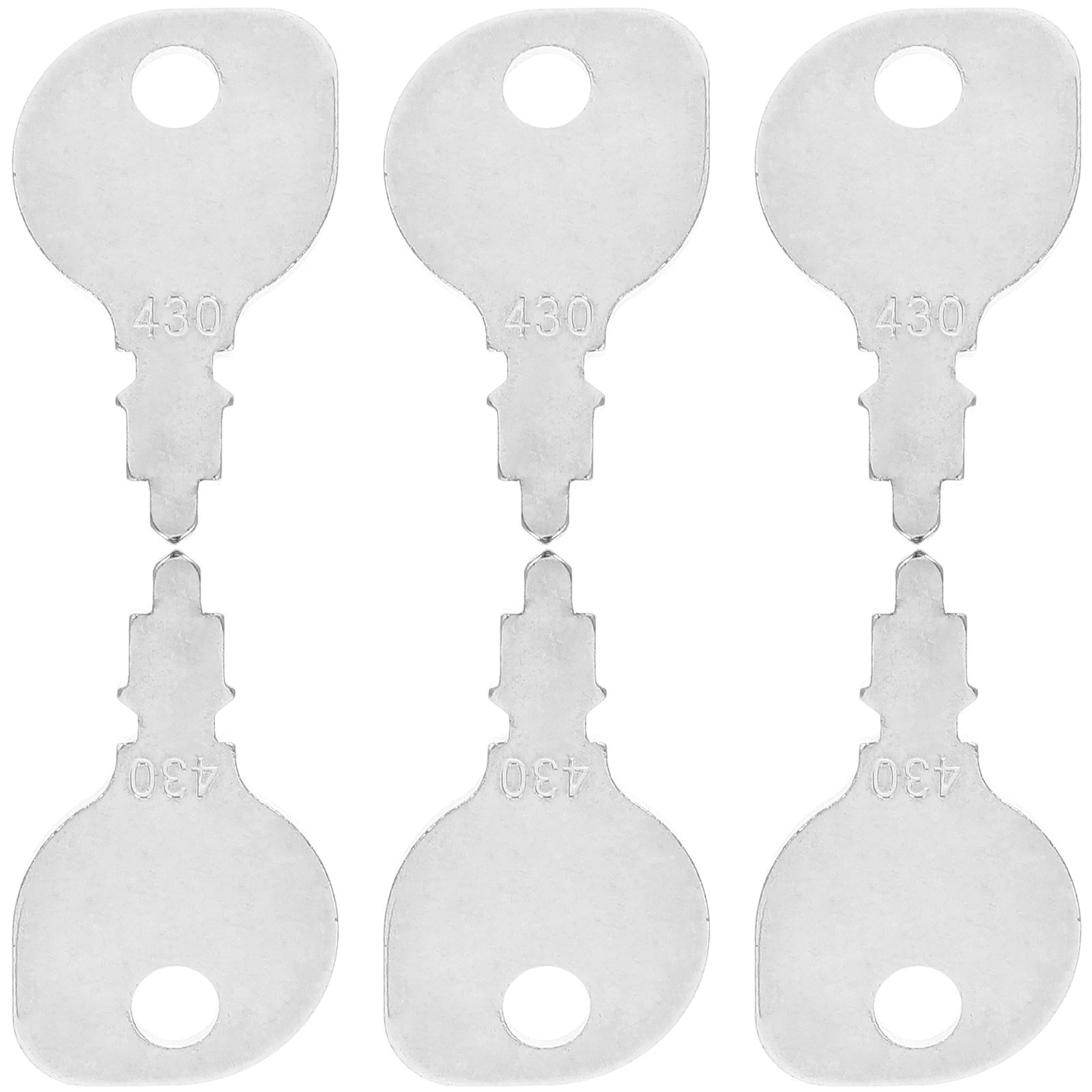

6pcs Heavy Equipment Lawn Mower Ignition Starter Tractor File Cabinet Lock Replacement Agricultural Machinery
