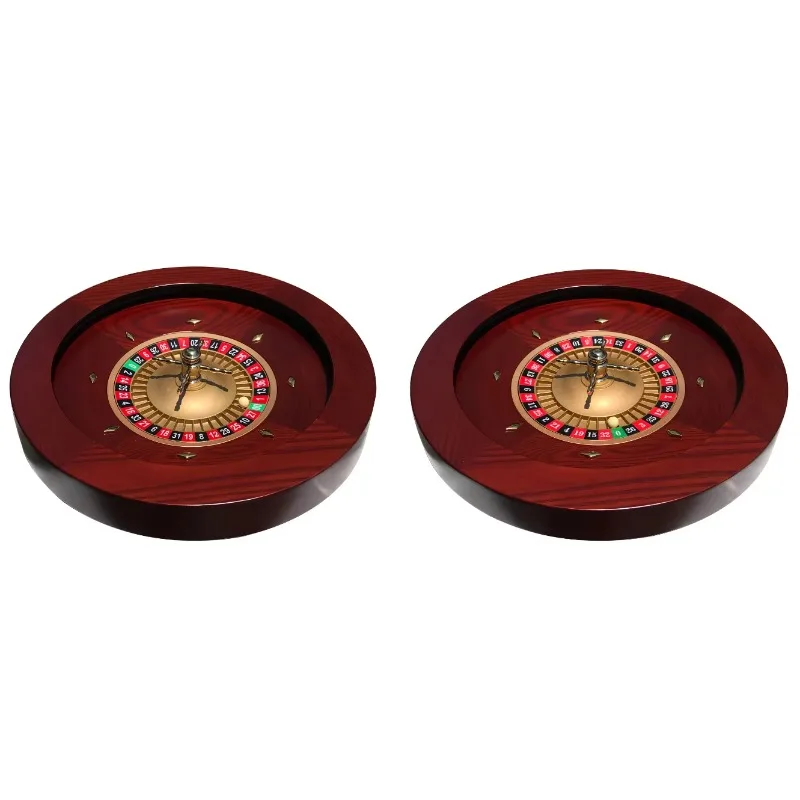 20 Inch Luxury  Casino Roulette  Solid Wood Roulette Wheel