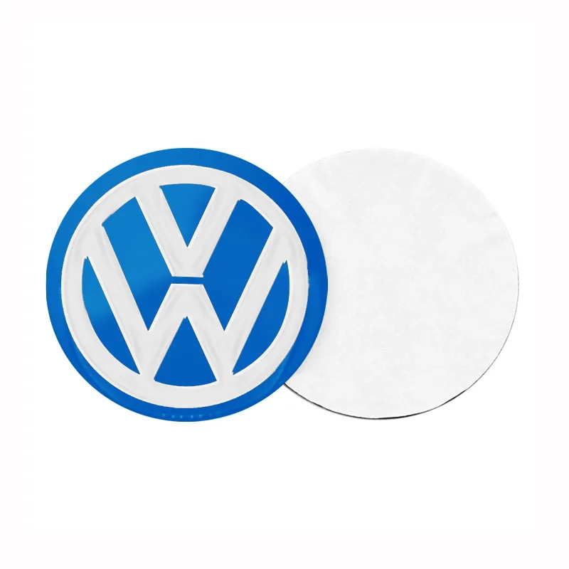 4Pcs 56/60MM Car Wheel Center Hub Caps Logo Cover Accessories For Volkswagen Santana GTI Rline Polo Golf Passat B5 B6 Touran CC